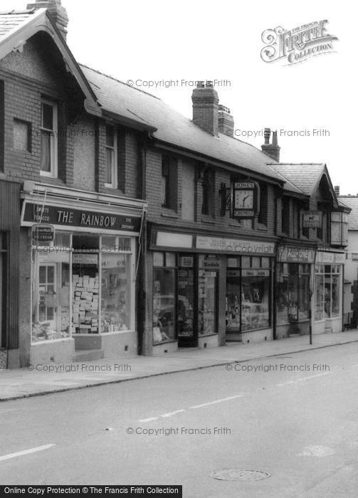 Photo of Heswall, Shops On Pensby Road c.1965