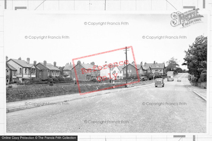 Photo of Heswall, Telegraph Road c.1955