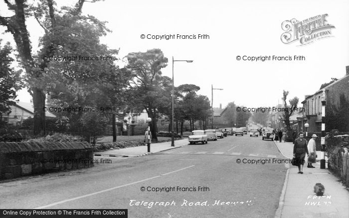 Photo of Heswall, Telegraph Road c.1960