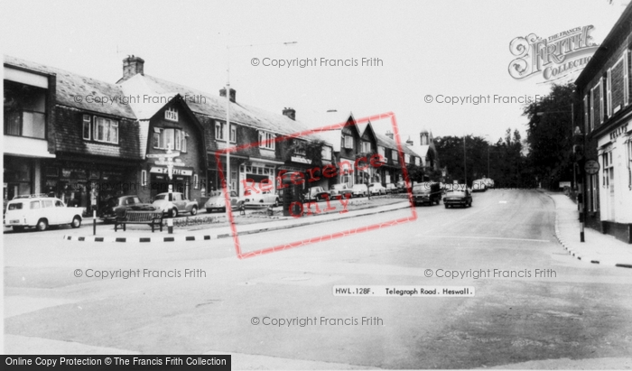 Photo of Heswall, Telegraph Road c.1965