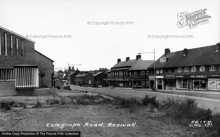 Photo of Heswall, Telegraph Road c.1965