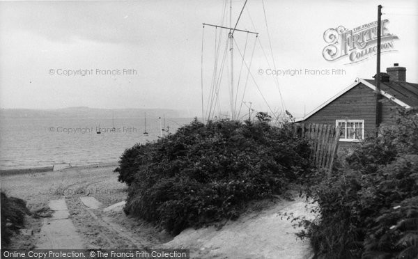 Photo of Heswall, The Beach Approach c.1960