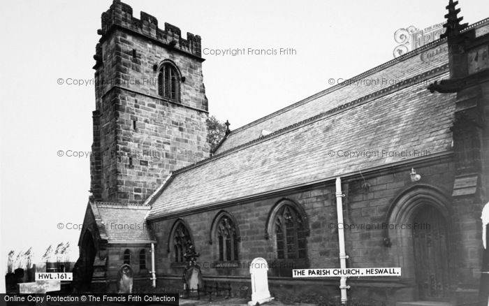 Photo of Heswall, The Parish Church c.1965