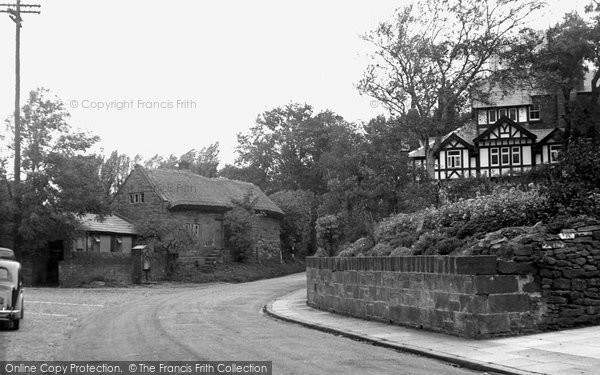 Photo of Heswall, The Village c.1955