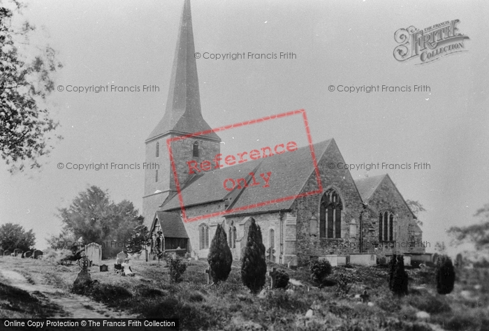 Photo of Hever, Church 1906