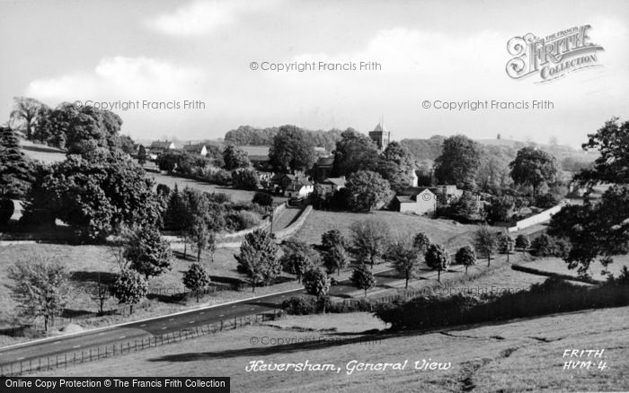 Photo of Heversham, General View c.1955
