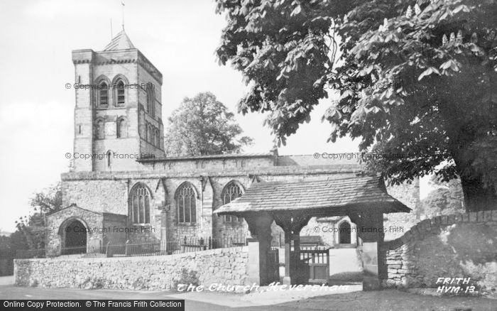 Photo of Heversham, The Church c.1955