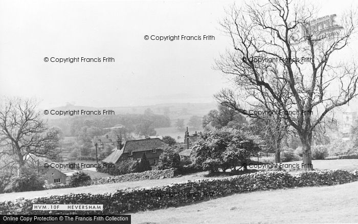 Photo of Heversham, Village c.1955
