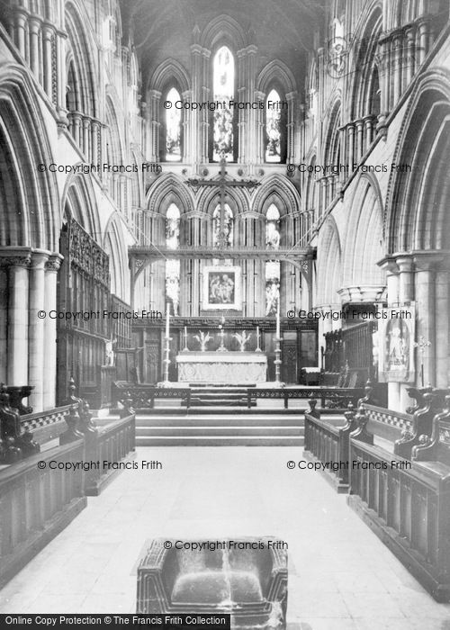 Photo of Hexham, Abbey, Frith Stool And Sanctuary c.1935