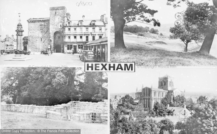 Photo of Hexham, Composite c.1950