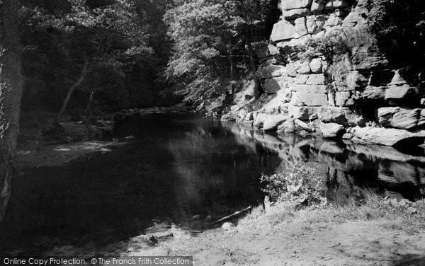 Photo of Hexham, Devils Water c.1955