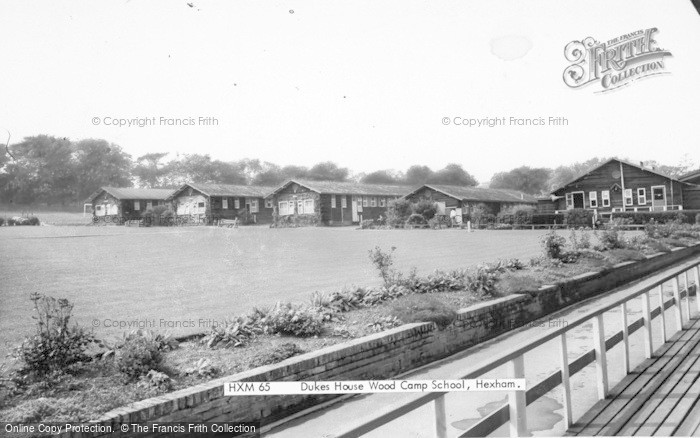 Photo of Hexham, Dukes House Wood Camp School c.1955