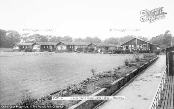 Photo of Hexham, Dukes House Wood Camp School c.1955