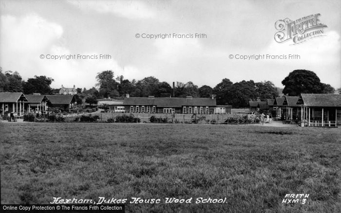 Photo of Hexham, Dukes House Wood School c.1950