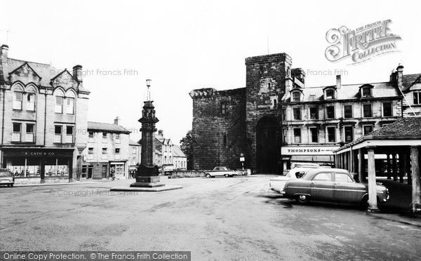 Photo of Hexham, Market Place And Moot Hall c.1960