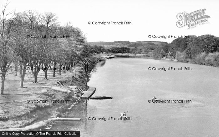 Photo of Hexham, Tyne Green c.1935