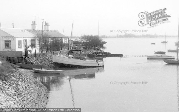 Photo of Heybridge Basin, Basin Yacht Store And Quarter Deck Cafe c.1960