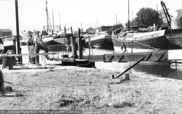 Photo of Heybridge Basin, Lock And Canal c.1960