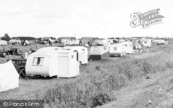 Caravan Camp, Mill Beach c.1955, Heybridge