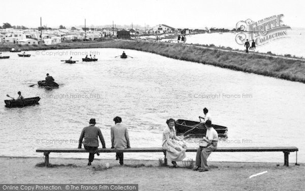 Photo of Heybridge, Children's Boating Pool, Mill Beach c.1955