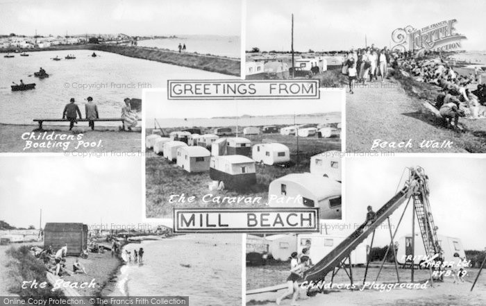Photo of Heybridge, Mill Beach Composite c.1955