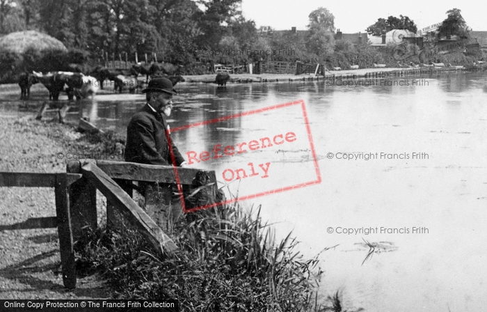 Photo of Heybridge, Sitting By The River Blackwater 1895