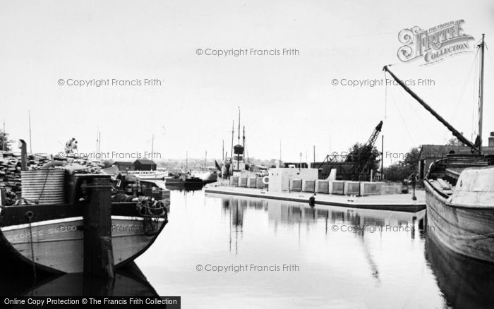 Photo of Heybridge, The Canal c.1955