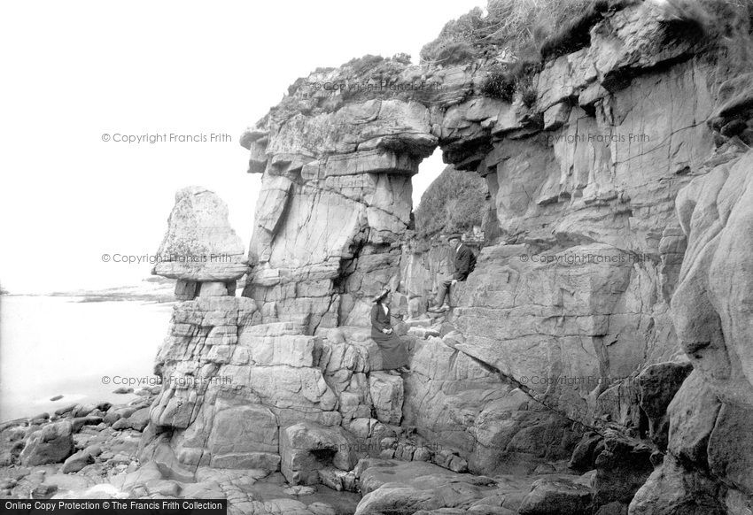 Heysham, Fairy Chapel Rocks 1912
