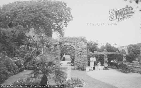 Photo of Heysham, Heysham Head, The Gardens c.1955