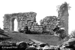 St Patrick's Chapel Ruins, Heysham Head 1888, Heysham