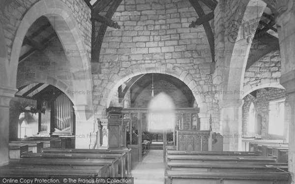 Photo of Heysham, St Peter's Church Interior 1895