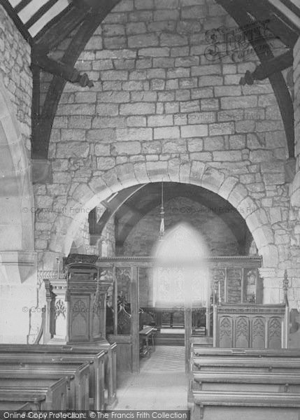 Photo of Heysham, St Peter's Church Interior 1895