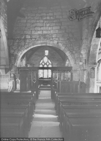 Photo of Heysham, St Peter's Church Interior c.1955