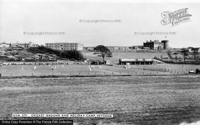 Photo of Heysham, The Cricket Ground And Holiday Camp c.1960