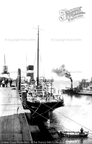 Photo of Heysham, The Docks c.1915