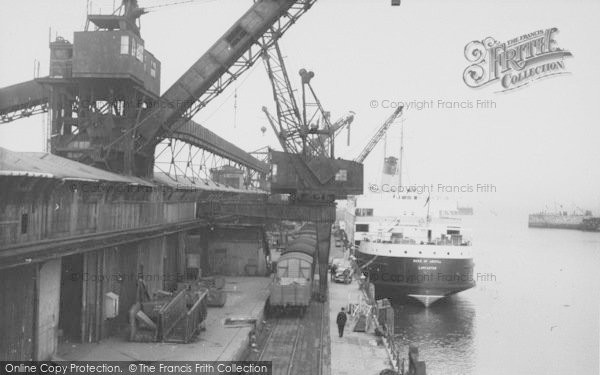 Photo of Heysham, The Docks c.1955