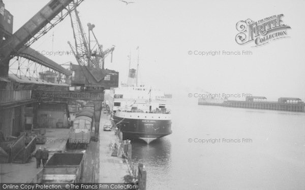 Photo of Heysham, The Docks c.1955