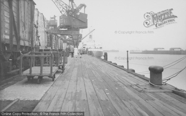 Photo of Heysham, The Docks c.1955