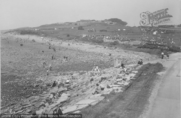 Photo of Heysham, The Greens And Shore c.1947