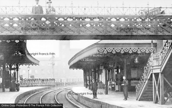 Photo of Heywood, The Railway Station c.1910