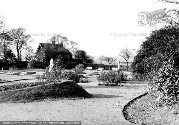Photo of Heywood, The Rose Gardens, Queen's Park c.1950