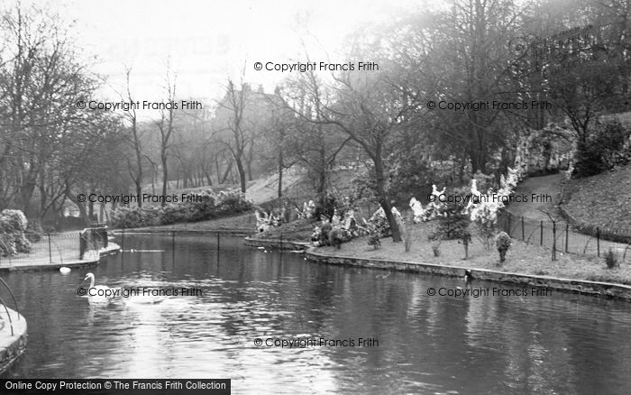 Photo of Heywood, The Swans, Queen's Park c.1955