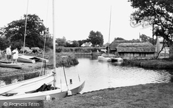 Hickling, Beales Boathouse c1965