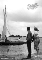 Couple At Hickling Broad c.1965, Hickling