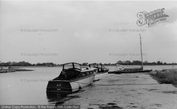 Photo of Hickling, Staithe c.1965