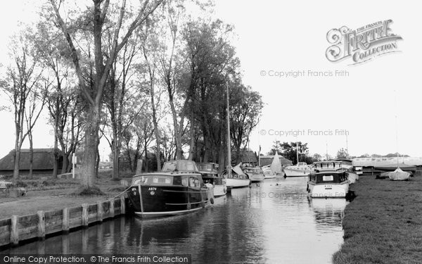 Photo of Hickling, Staithe c.1965