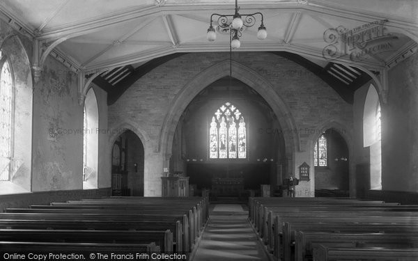 Photo of High Bentham, St Margaret's Church Interior c.1910