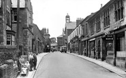 High Bentham, Station Road c1950