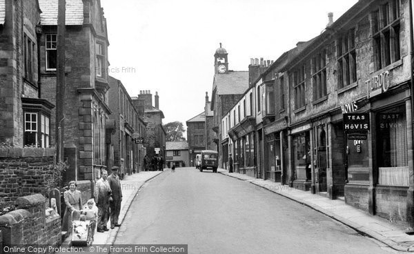 Photo of High Bentham, Station Road c1950