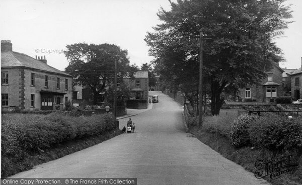 Photo of High Bentham, Station Road c.1950